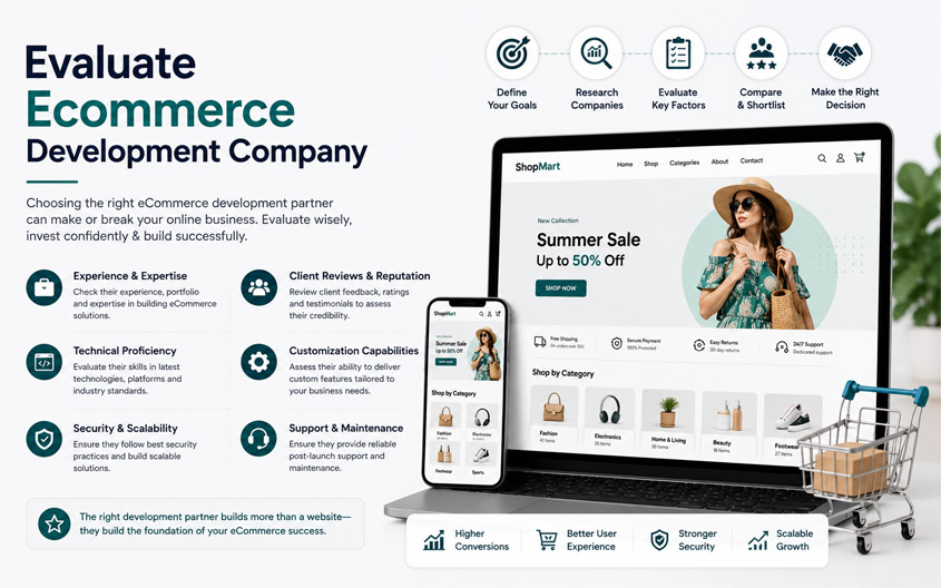 Evaluate Ecommerce Development Company