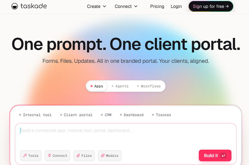 Taskade Genesis AI Website Builders
