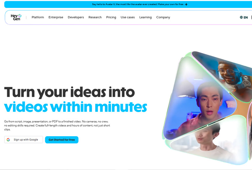 HeyGen AI Video Generator